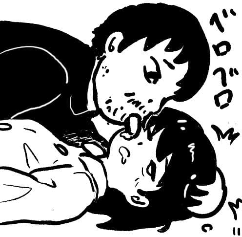 睡姦4コマ サンプル 2