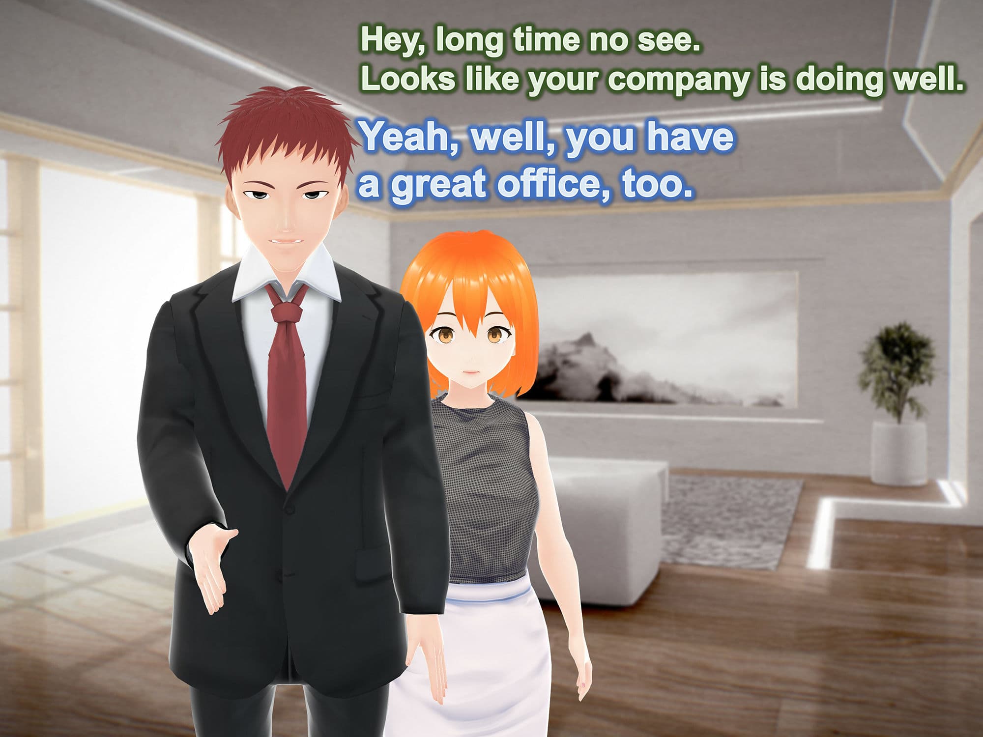 Outgrowing only girls， Overtake boys， Growth sound in secretary サンプル 1