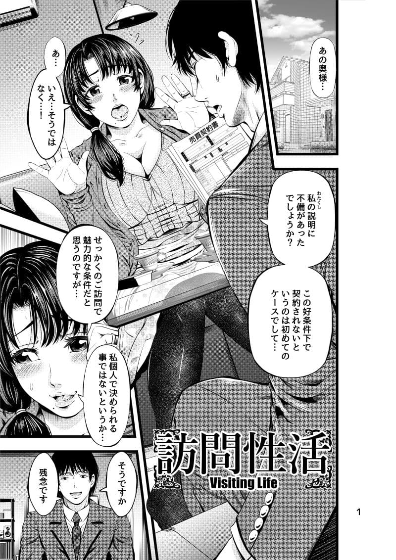 訪問性活 サンプル 1