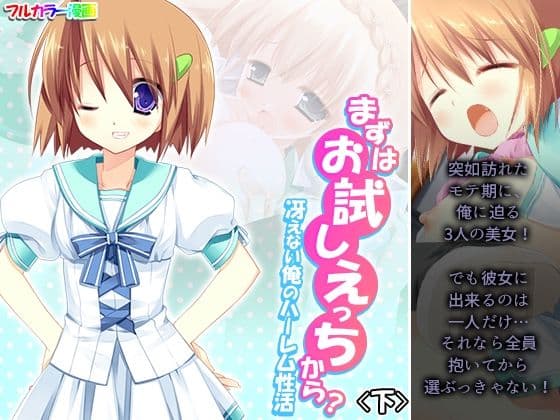 まずはお試しえっちから？冴えない俺のハーレム性活 下