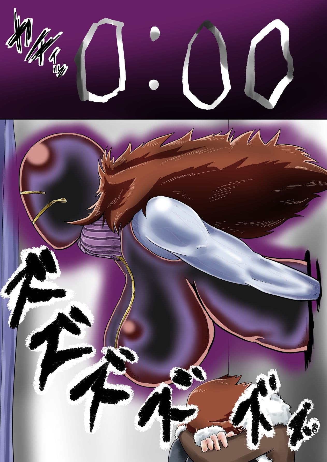 過疎地帯の事故物件に出る黒レザーの姉幽霊 サンプル 7