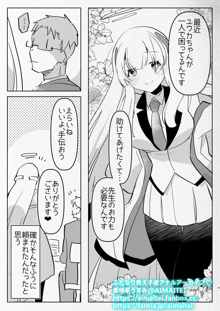 教え子ふたなり逆アナルアーカイブ サンプル 1