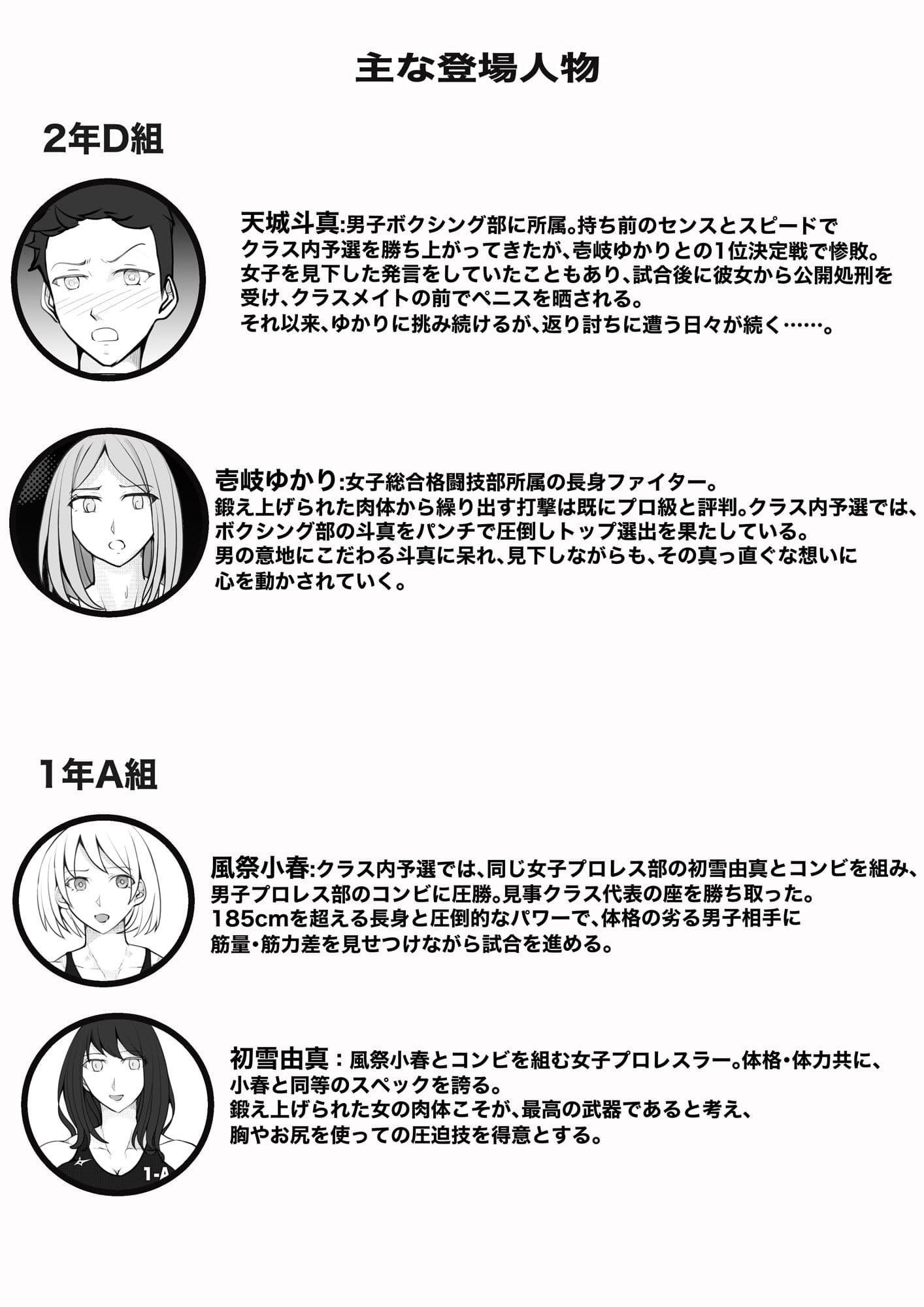 校内格闘祭〜2年D組vs1年A組〜 サンプル 1