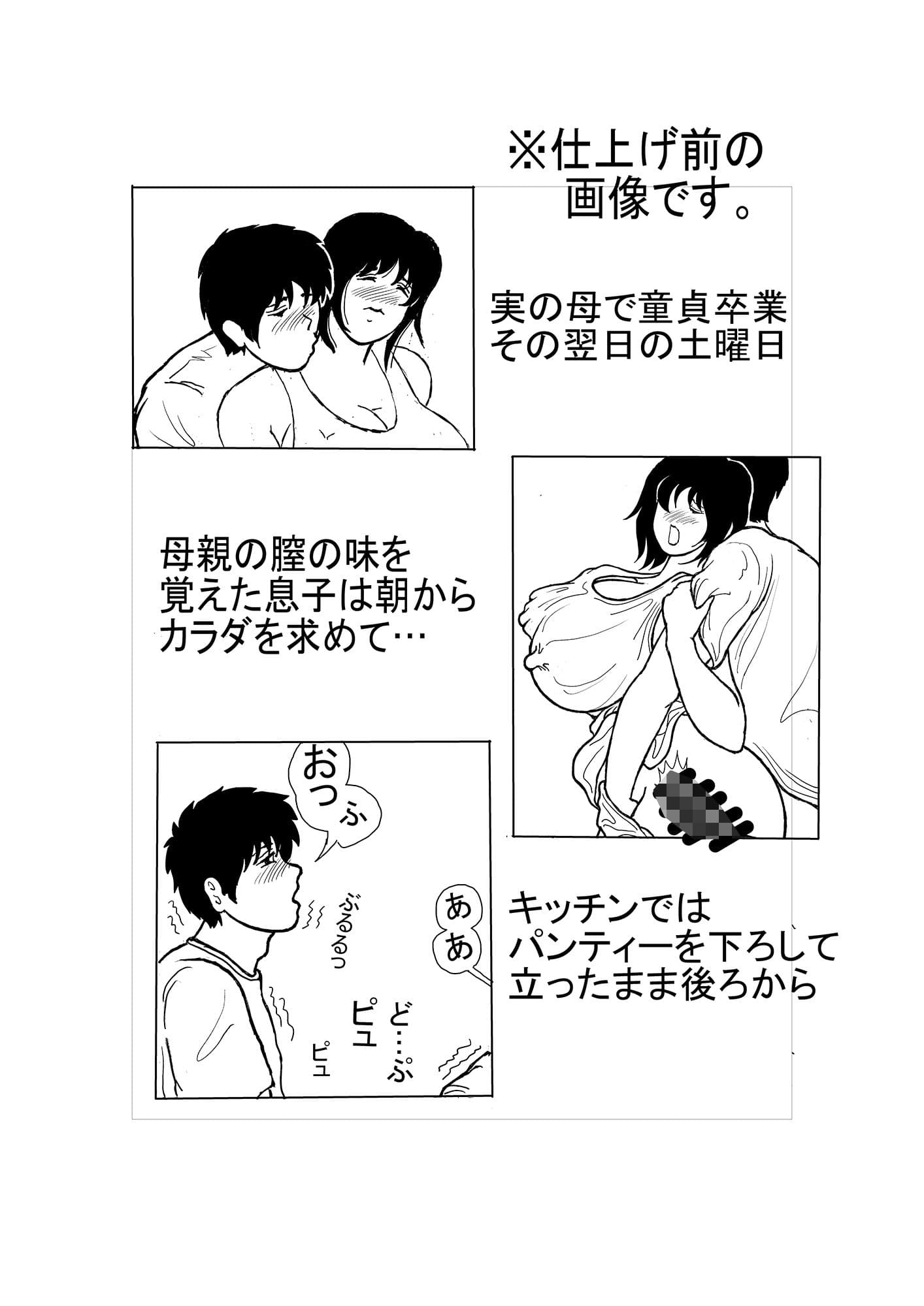息子と二人きりで暮らすことになりました2―母子の休日（土）― サンプル 2