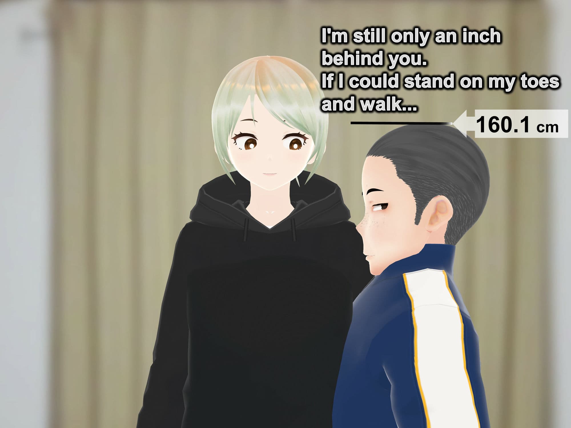 Outgrowing only girls, Overtake boys, Growth sound in cute sisters サンプル 5