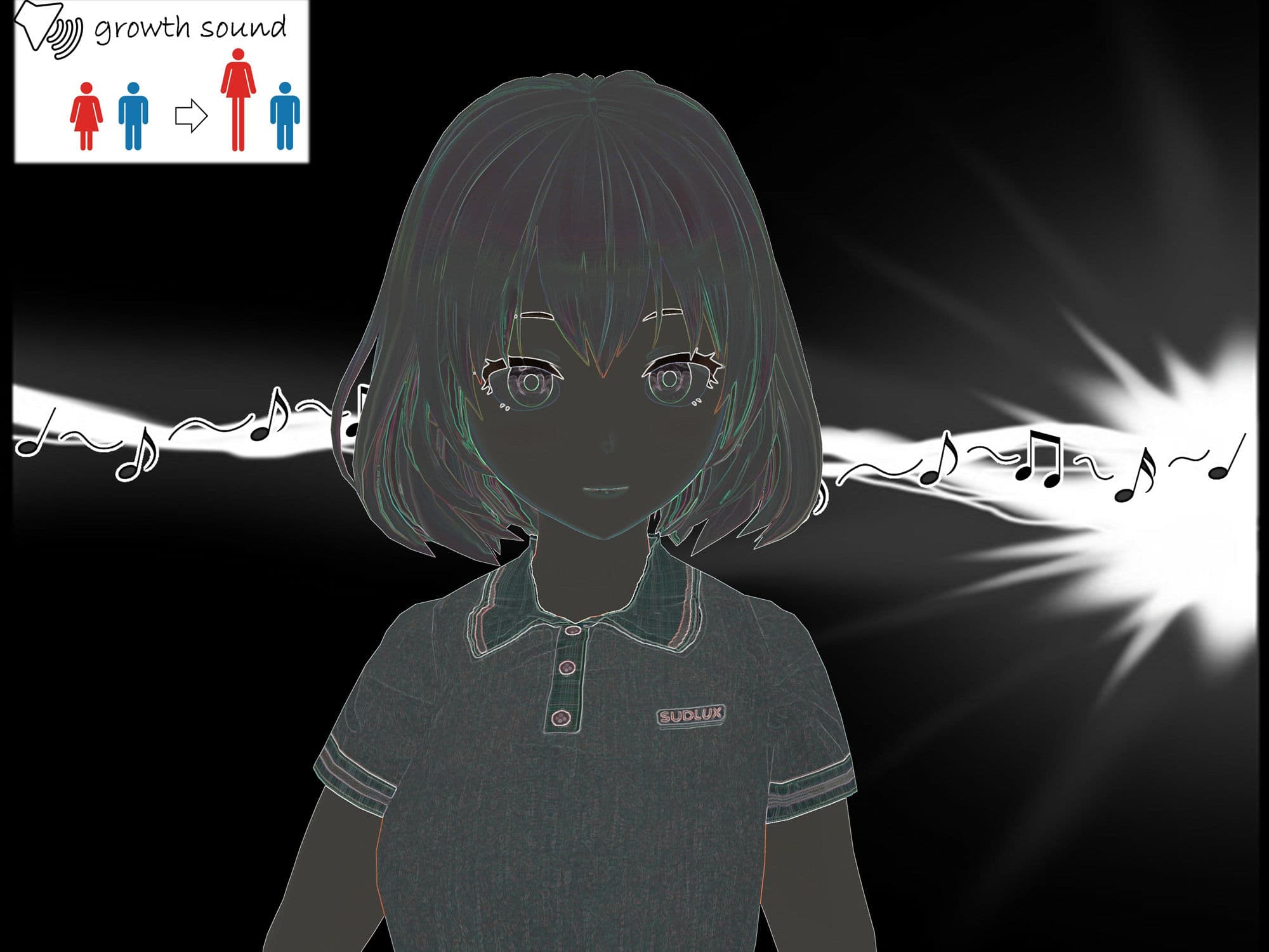 Outgrowing only girls, Overtake boys, Growth sound in cute sisters サンプル 7