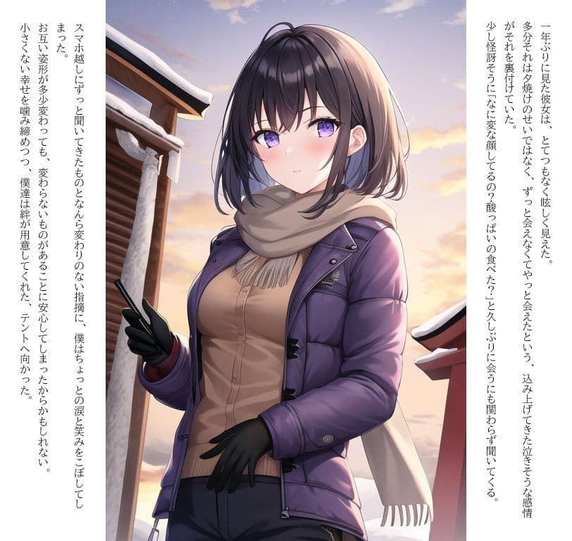 幼なじみの彼女と過ごす一夜の物語 サンプル 1
