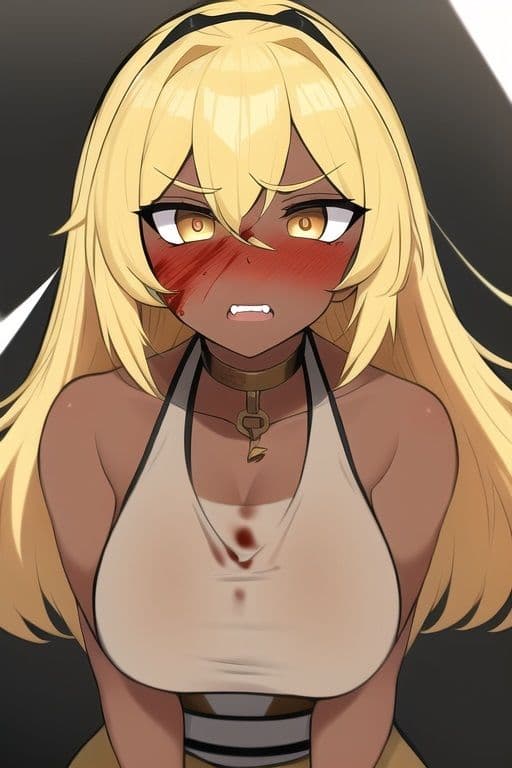 普通の男のレ●プ体験談:不良ギャル（イラスト付き版） サンプル 1