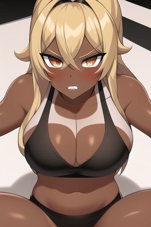 普通の男のレ●プ体験談:不良ギャル（イラスト付き版） サンプル 2