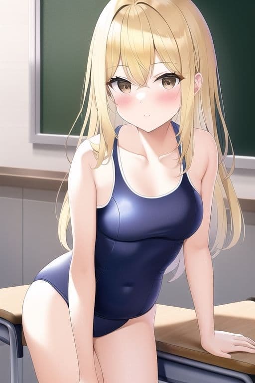 金髪美女、スクール水着詰め合わせ サンプル 3