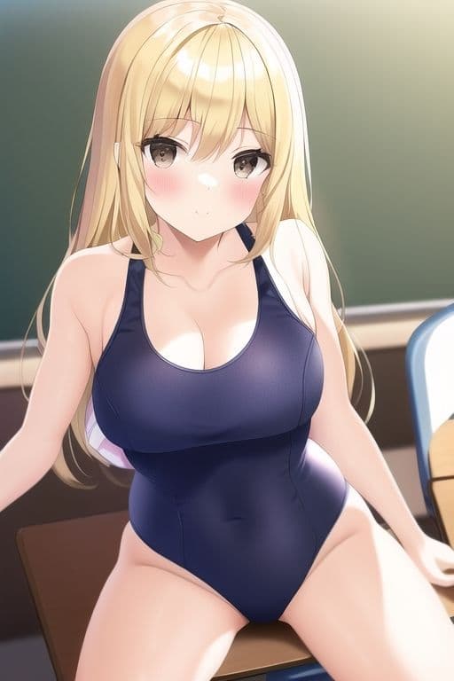 金髪美女、スクール水着詰め合わせ サンプル 4