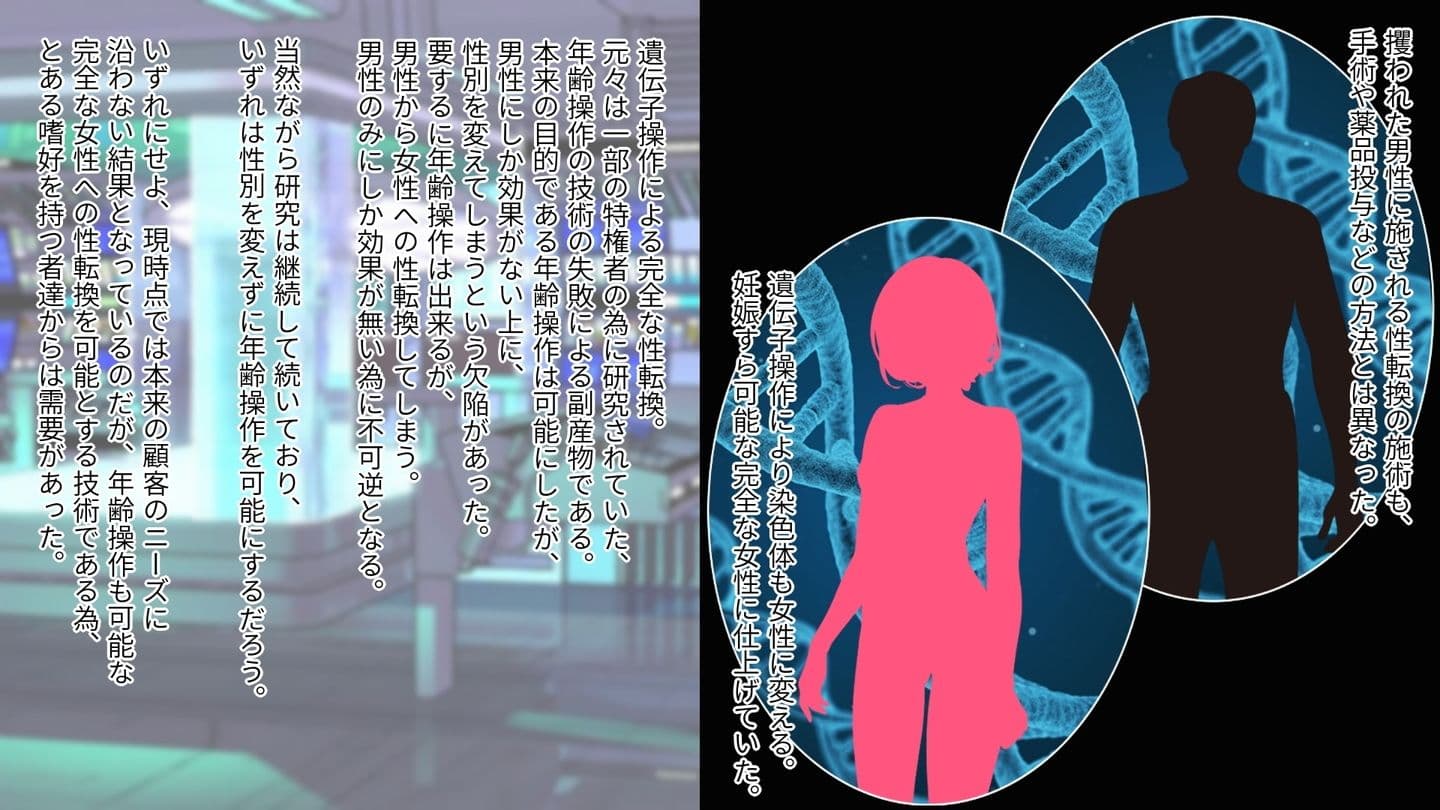 強●TSF（性転換） とある組織に性転換されてオンナにされた男性教諭の未来のお話し総集編 サンプル 3