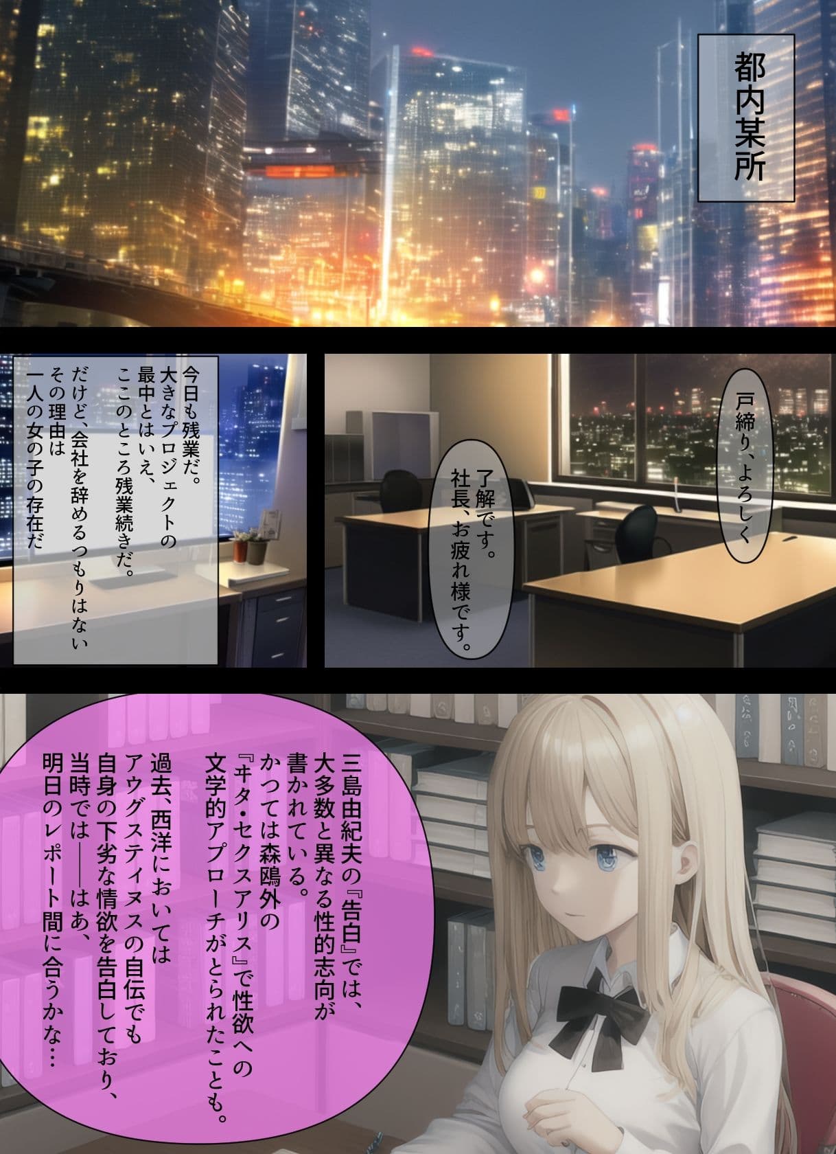 寝ている社長の娘をオナホのように使わせてもらう話 サンプル 1