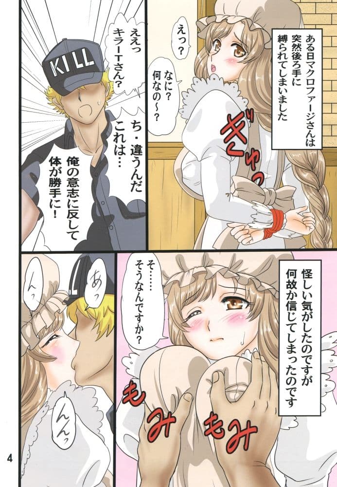 マクロファージさんにあんなことを・・・ サンプル 1