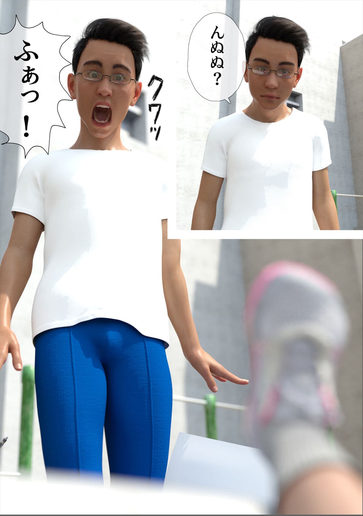 爆乳の女子生徒が跳び箱できなかったので日曜日の誰もいない運動場で特訓として担任の俺とセックスした サンプル 7