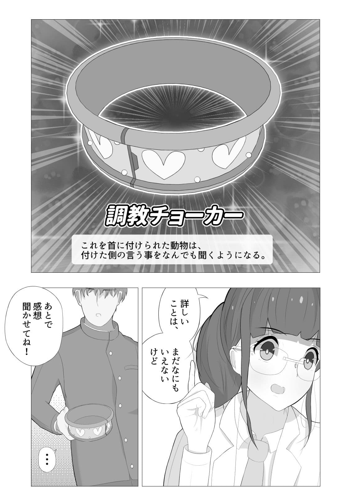 僕だけの秘密道具〜調教チョーカー編〜 サンプル 5