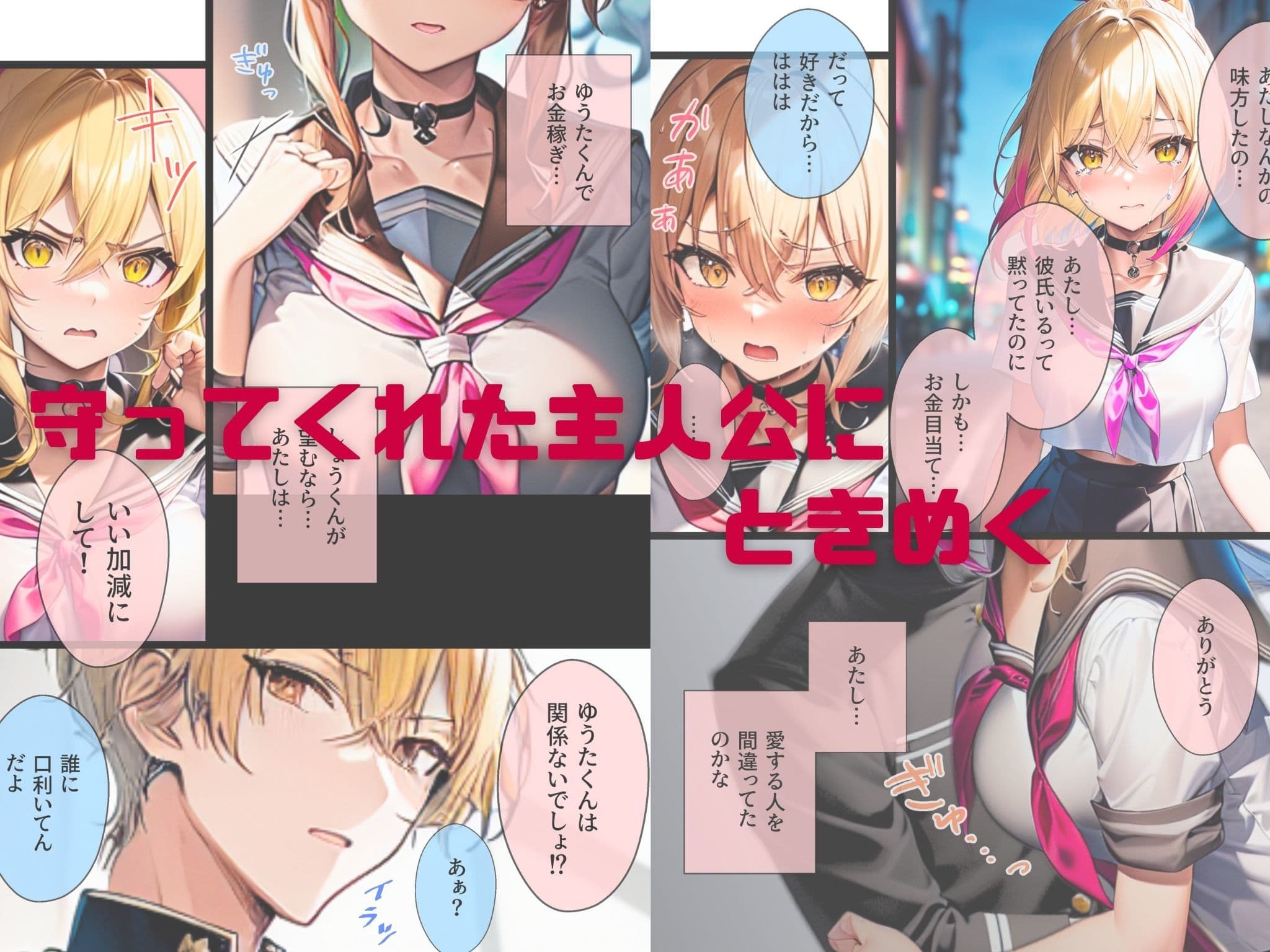 ぼっち・ざ・ふぁっく！〜陰キャの俺に声をかけてくれた陽キャ美少女に告白したら断られたんだけどお金を払ったらヤらせてくれる処女ビッチだったのでお金とチンポでDV彼氏から寝取ってあまあま両想いメス堕ちえっちします サンプル 9