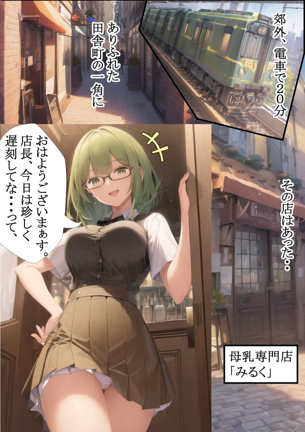 母乳カフェ みるく サンプル 3