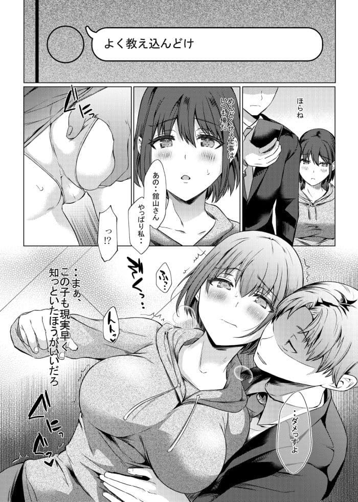 売れない担当アイドルにAV指導することになった話 サンプル 2