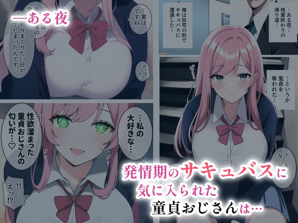 サキュバスに童貞奪われた サンプル 1