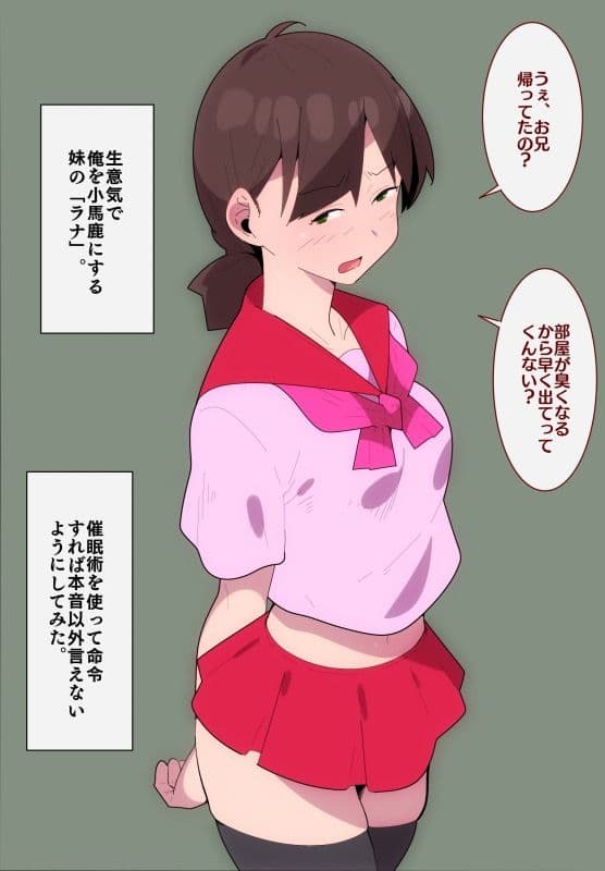生意気妹を催●術で素直にしたらすごいデレた。 サンプル 1