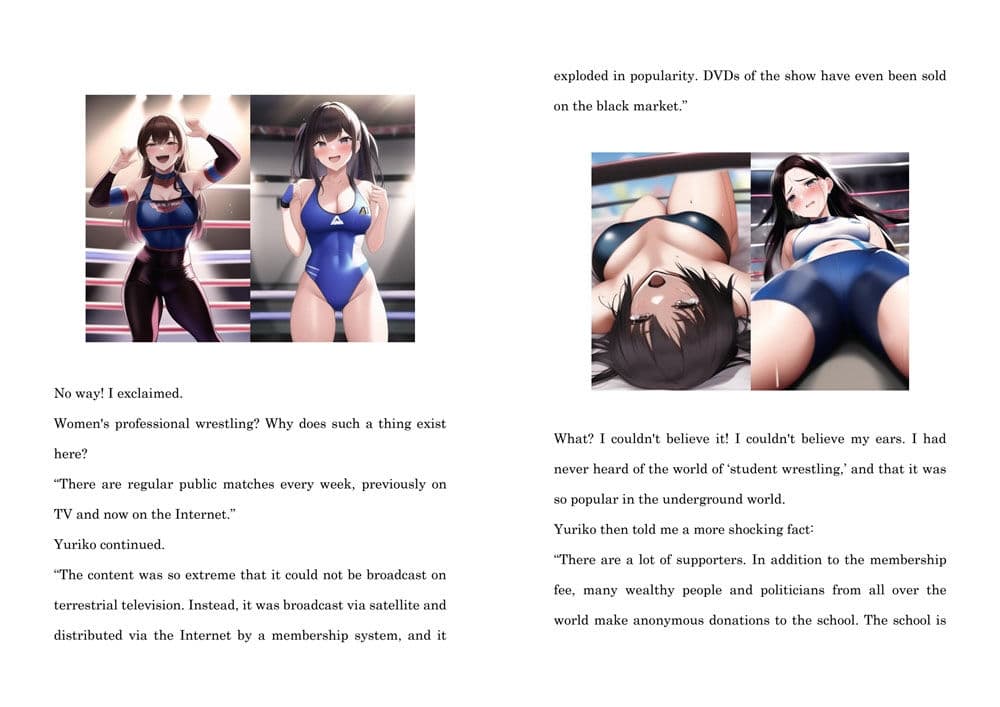 Novel ’Doki Doki Death-match； The Backdrop of One Girl’ サンプル 2