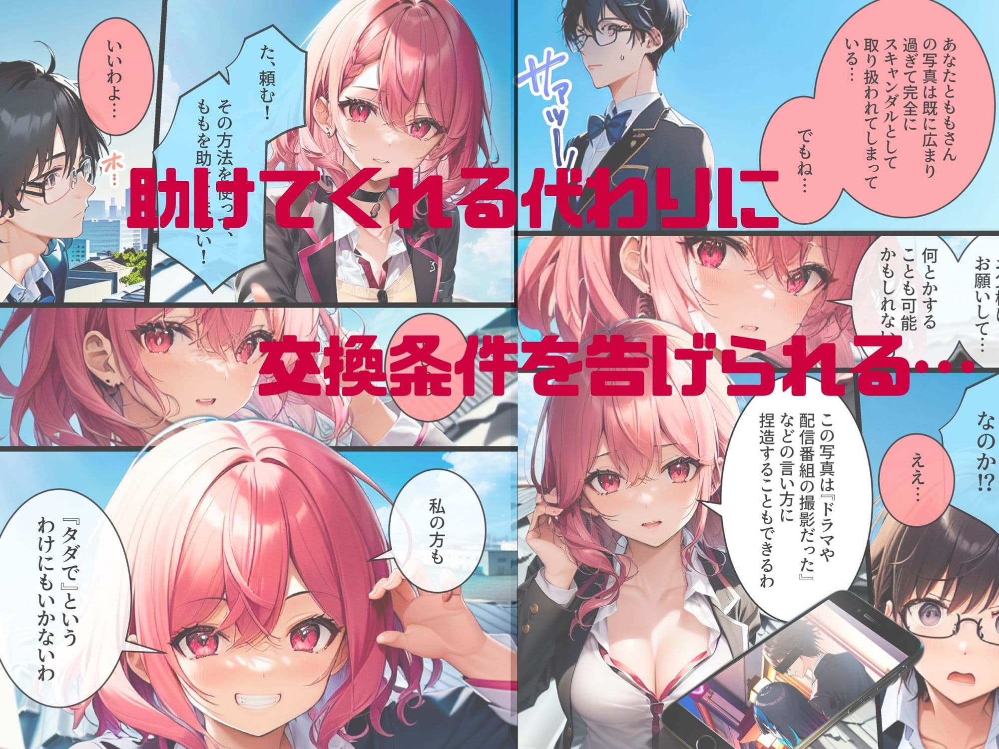 推しと繋がりたかっただけなのに3〜同級生人気J◯アイドルとのスキャンダルが発覚して突然フラれたけど再会した幼なじみが慰めてくれたので元カノのことは忘れてあまあまセックスしちゃいます サンプル 5