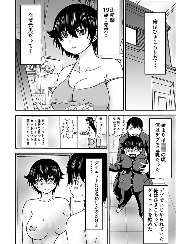 女体化ロシュツキョウ サンプル 1