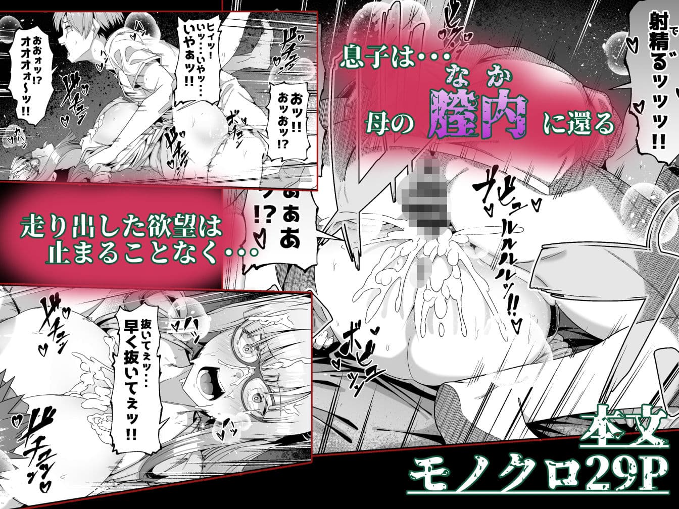 スケベボディの母と欲情する息子 1 サンプル 6