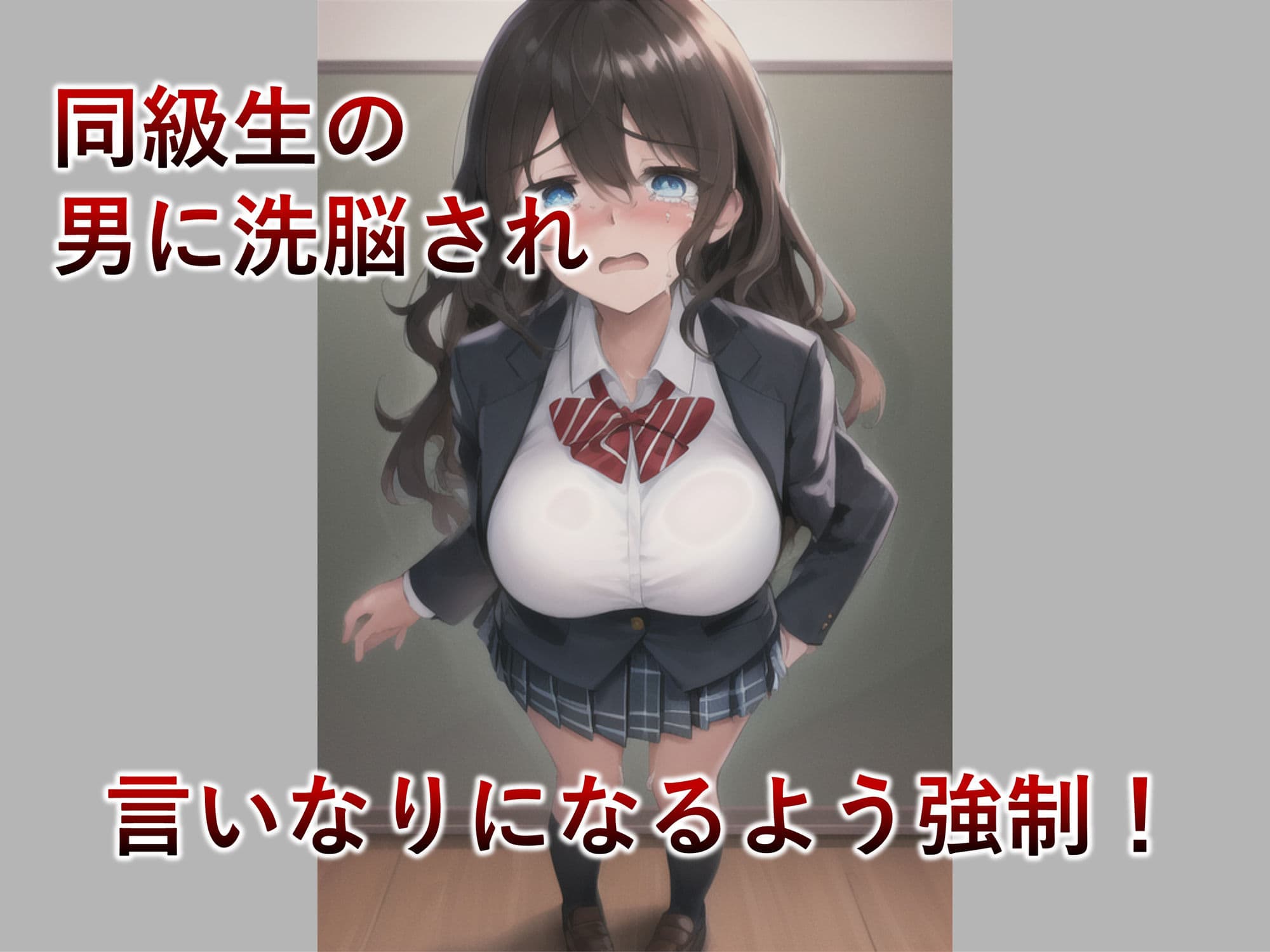 【妊婦・漫画】巨乳で明るい同級生は洗脳アプリで都合がいい性奴●になるっ！【制服・洗脳】 サンプル 2