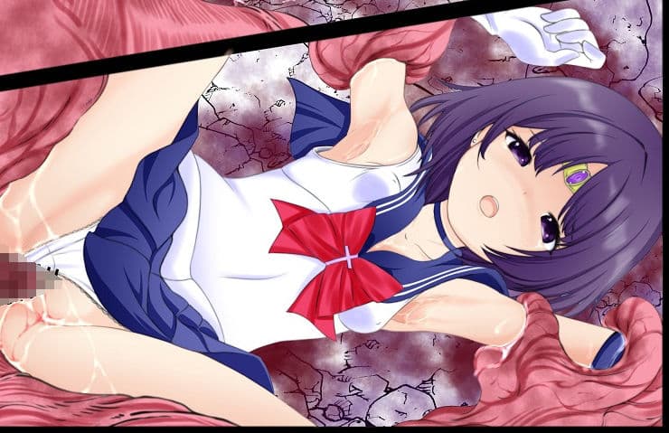 レ●プされた被害者の隣で同じように犯●れるセーラーサターン サンプル 5