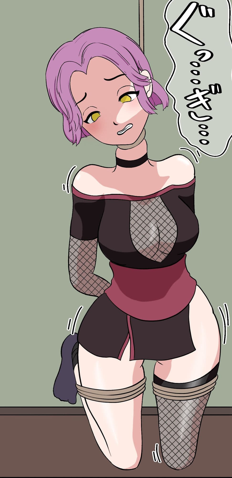 くのいち首絞め因果応報 サンプル 5