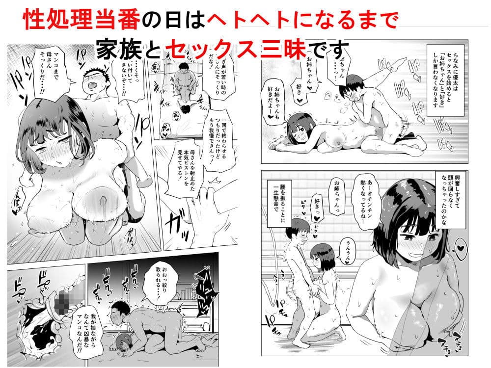 ウチでは家族セックスは常識らしい サンプル 3