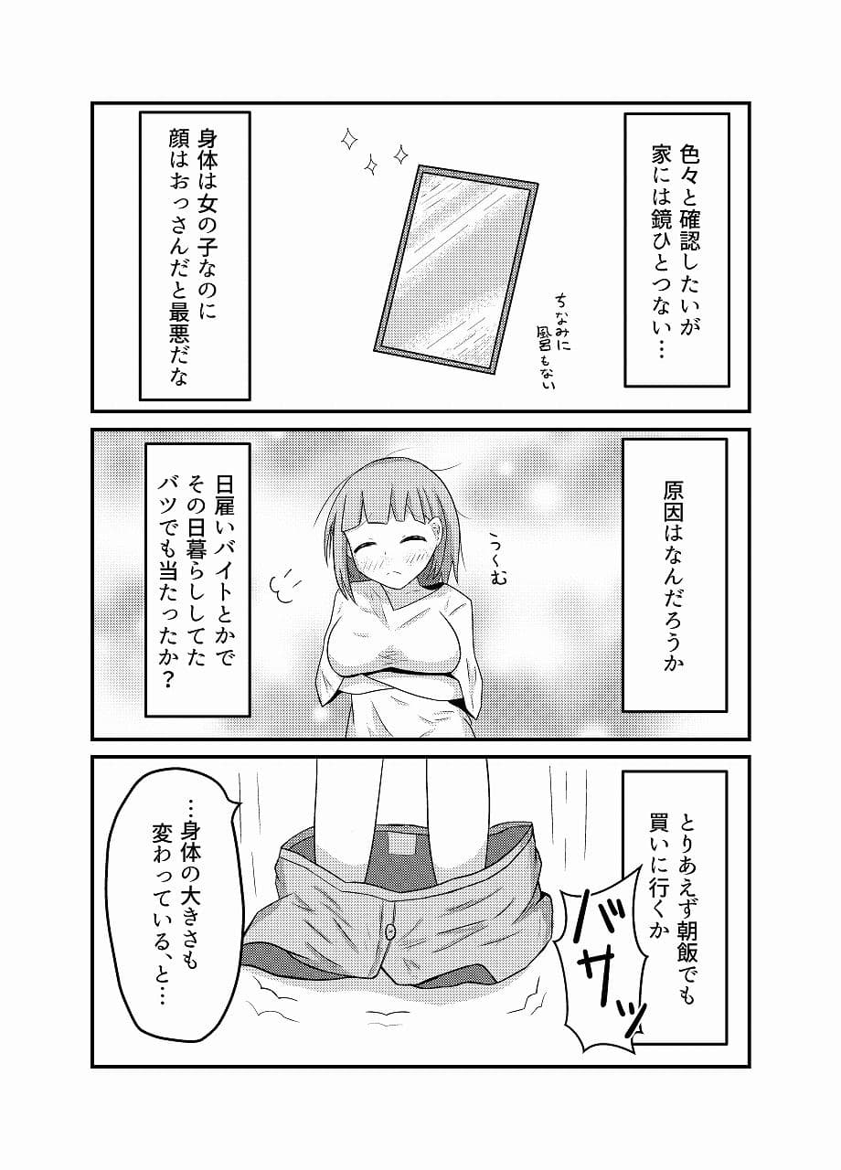 朝起きたら女の子になっていたのでネット通販で色々と買ってみた サンプル 2