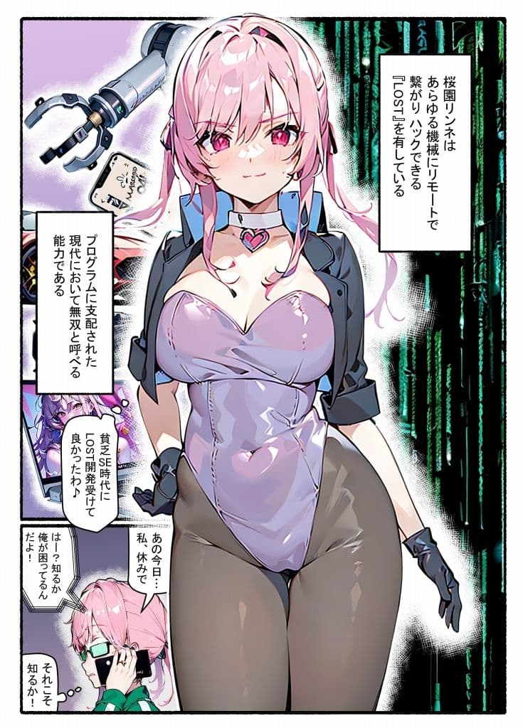 怪盗ピンクキャット サンプル 1