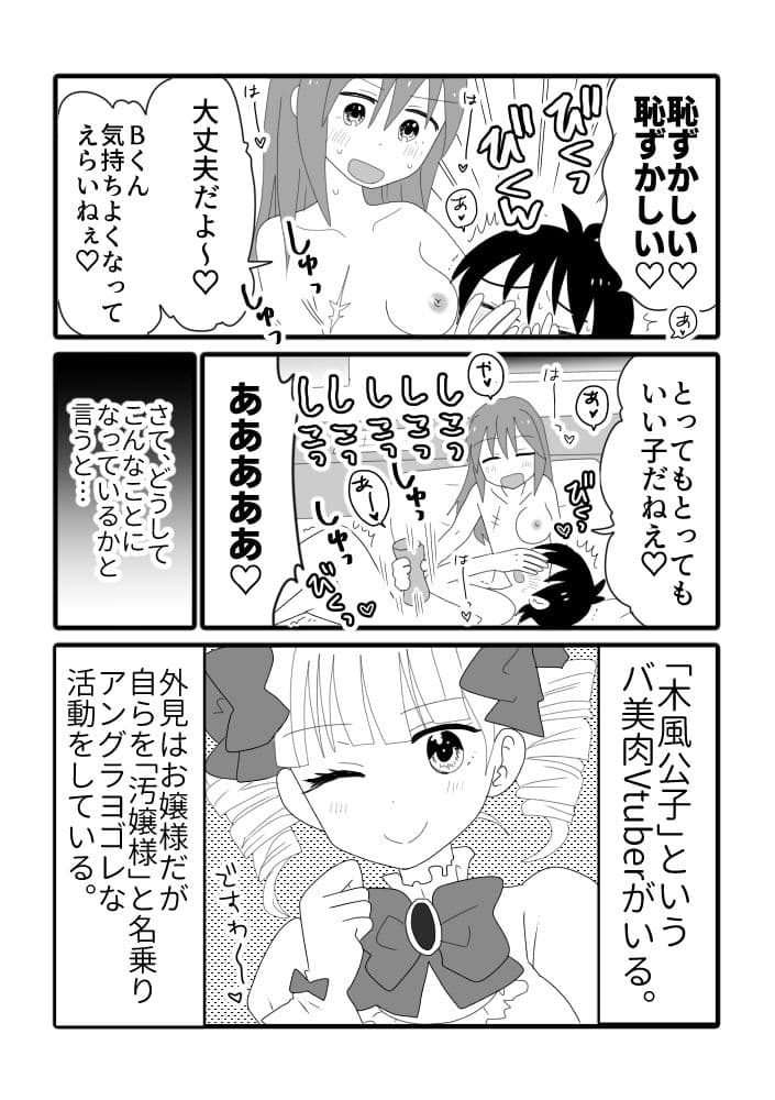 アングラヨゴレVtuber木風公子とオフパコした件 サンプル 1