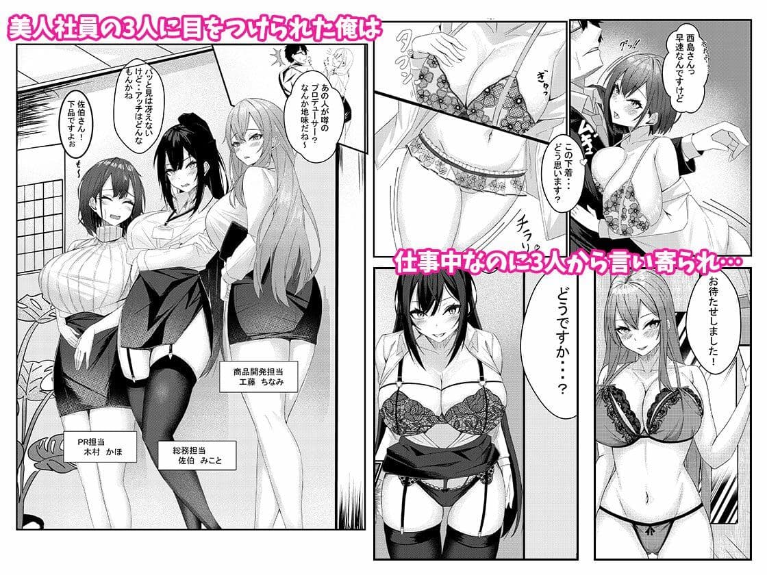 今日からレディース下着ブランドのプロデューサーを任されました。 サンプル 3