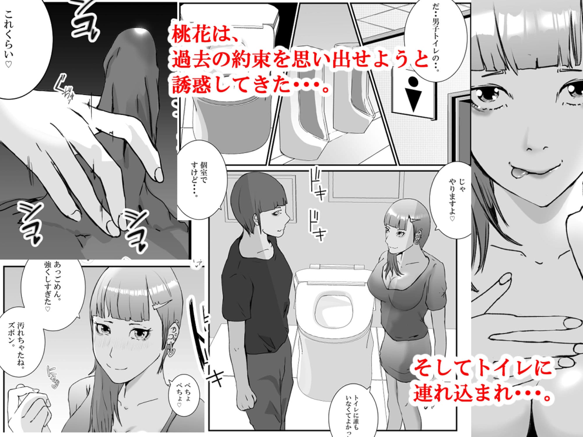 人気アイドルと、同窓会中にトイレでガチセックス。お掃除フェラから中出しまで・・。 サンプル 3