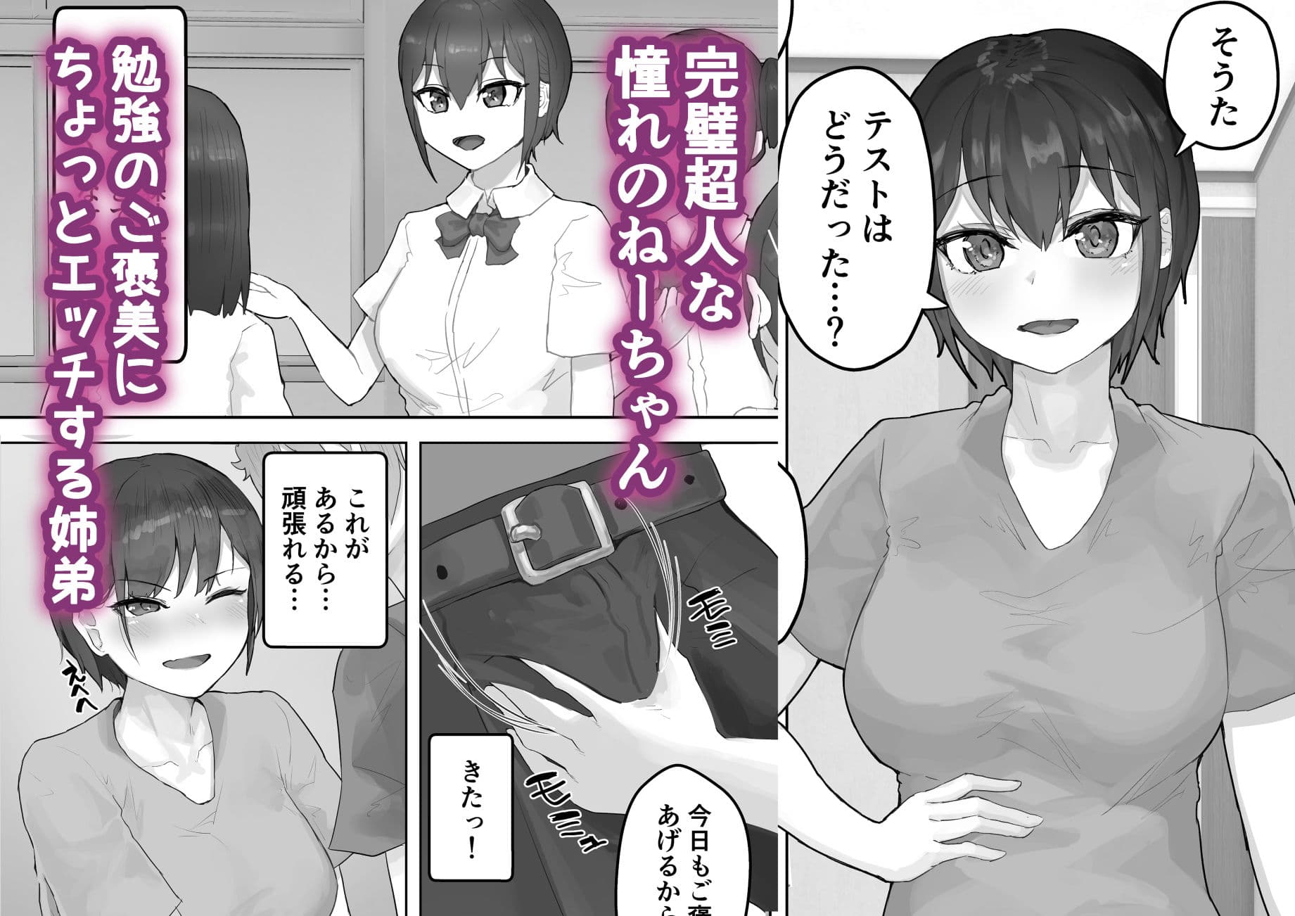 僕の憧れのねーちゃんがおじさんのメスになるNTR サンプル 1