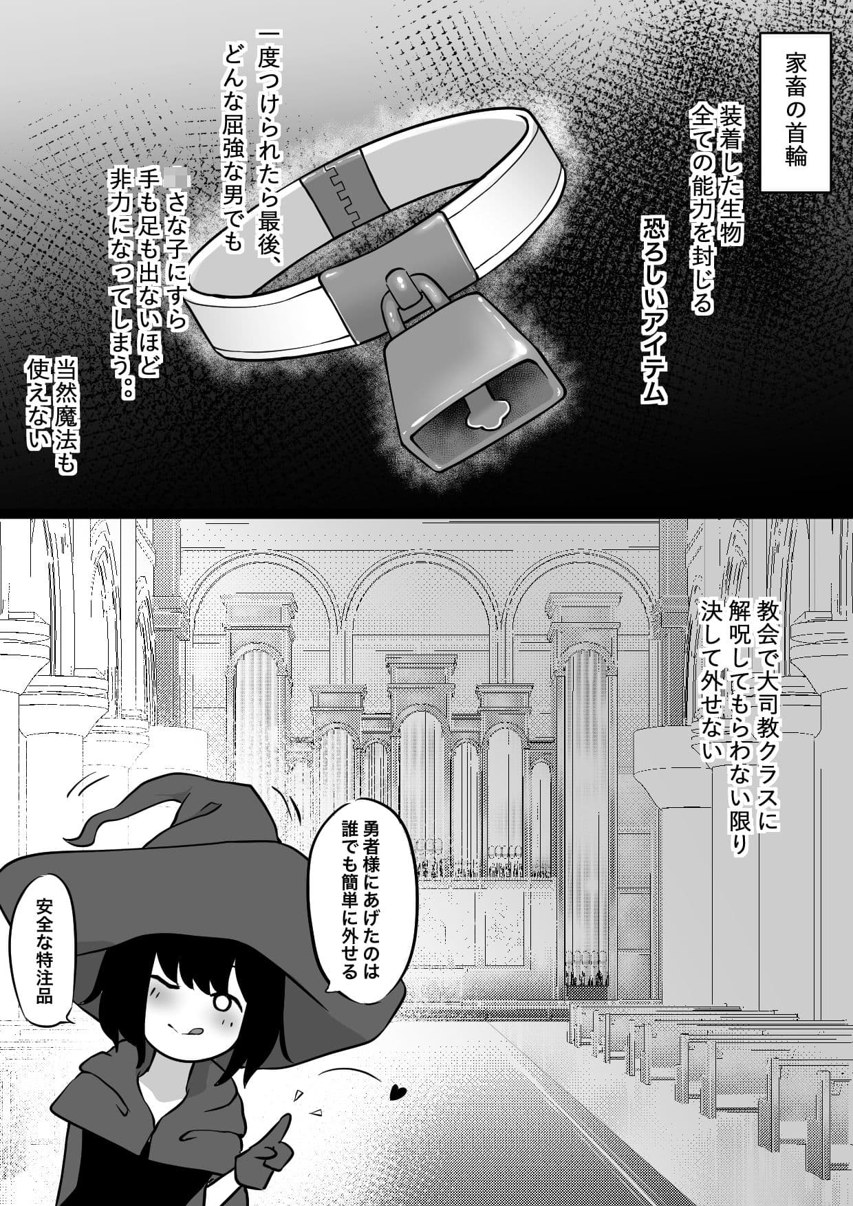 仲間に裏切られサキュバスに売られた勇者様のお話 サンプル 4