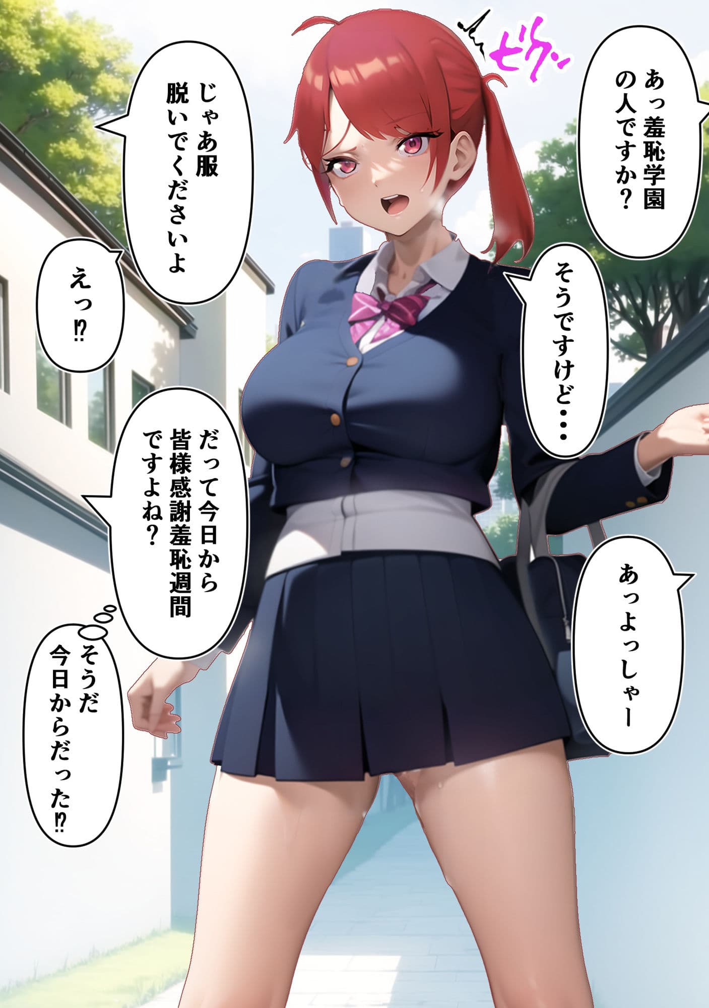 羞恥学園ー羞恥感謝週間 サンプル 1