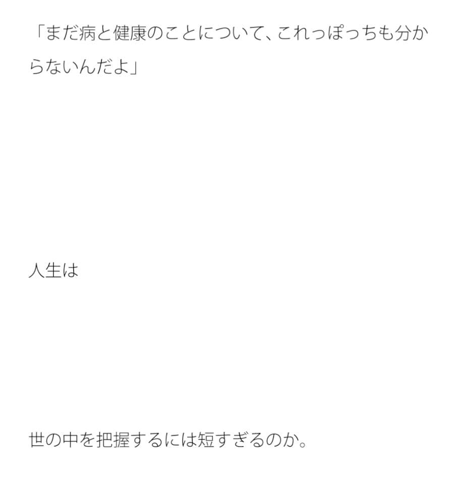 とある職人さんの言葉 旅人のゴール地点 サンプル 3