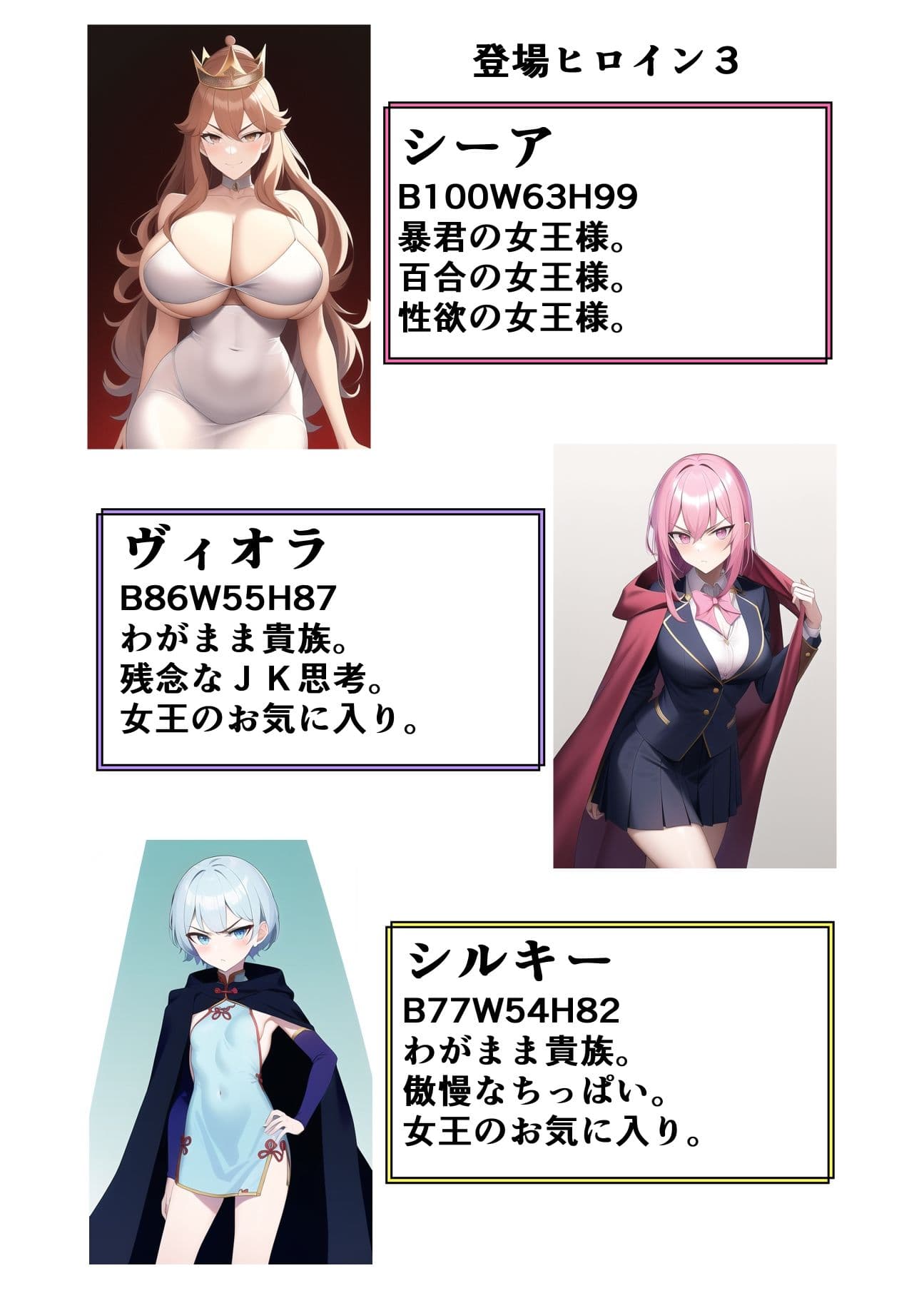 メスガ●サキュバスをわからせエロバトルでハーレムを作る話 サンプル 3