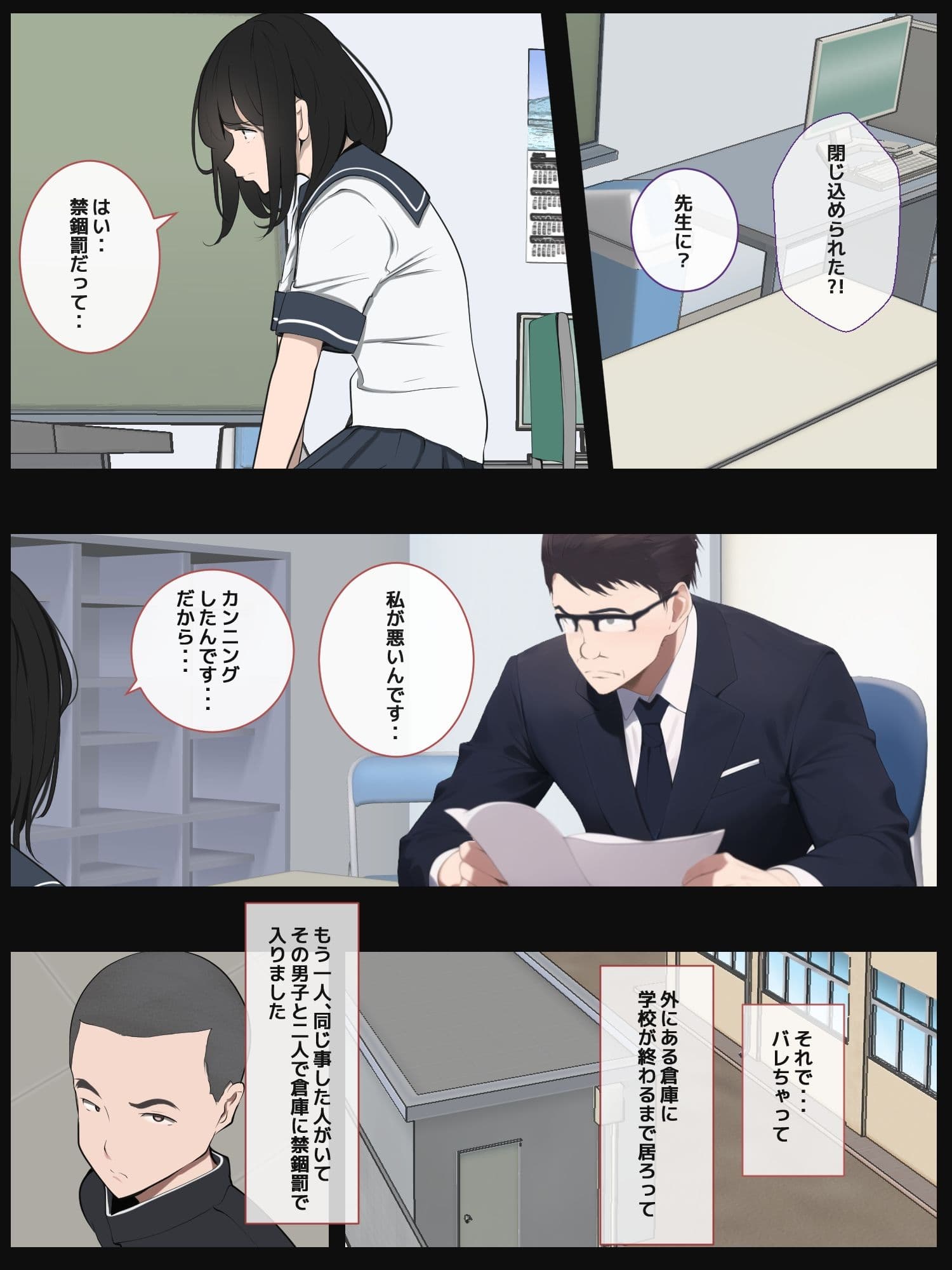 教育の恥罰 サンプル 2