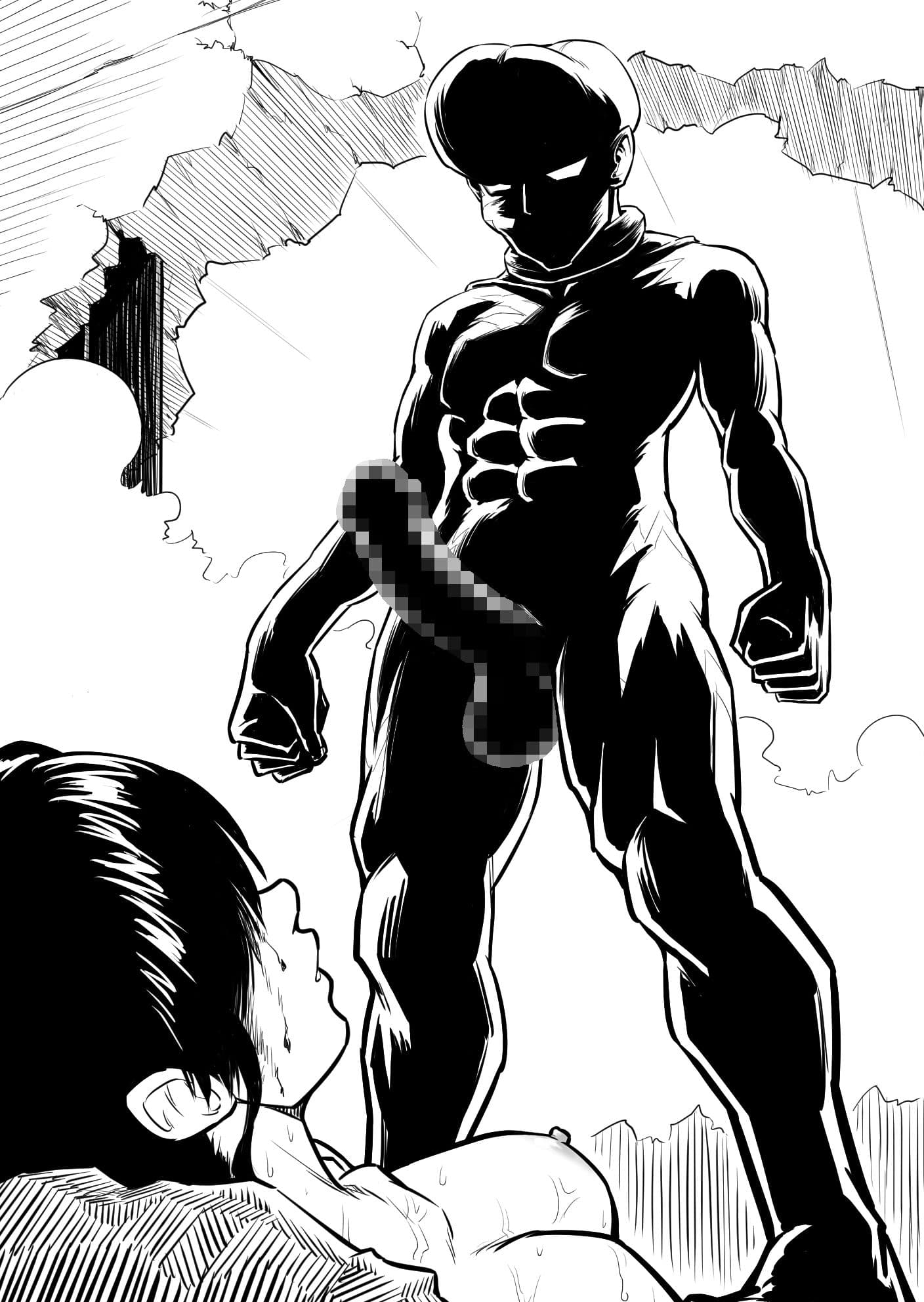 敵をヤろうよ！チンコマン サンプル 10