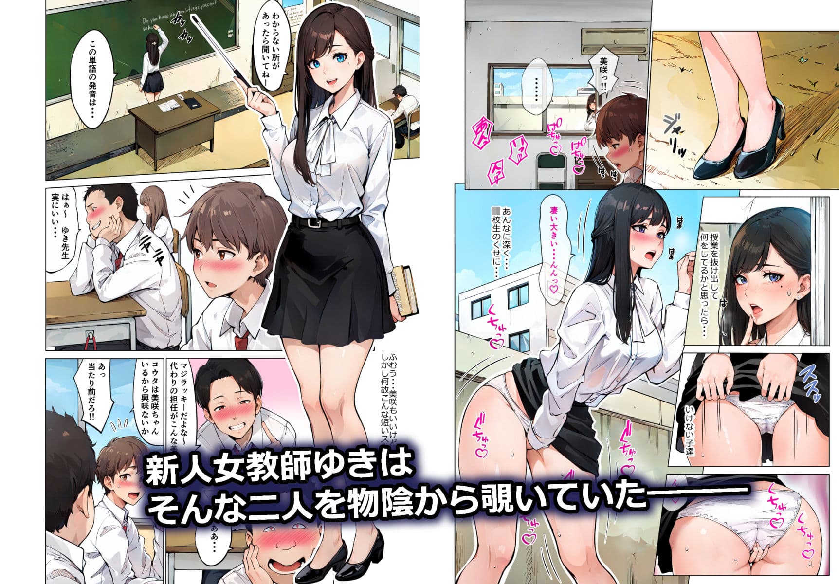 淫猥可計学園〜狙われたカップル〜 リマスター版 サンプル 2