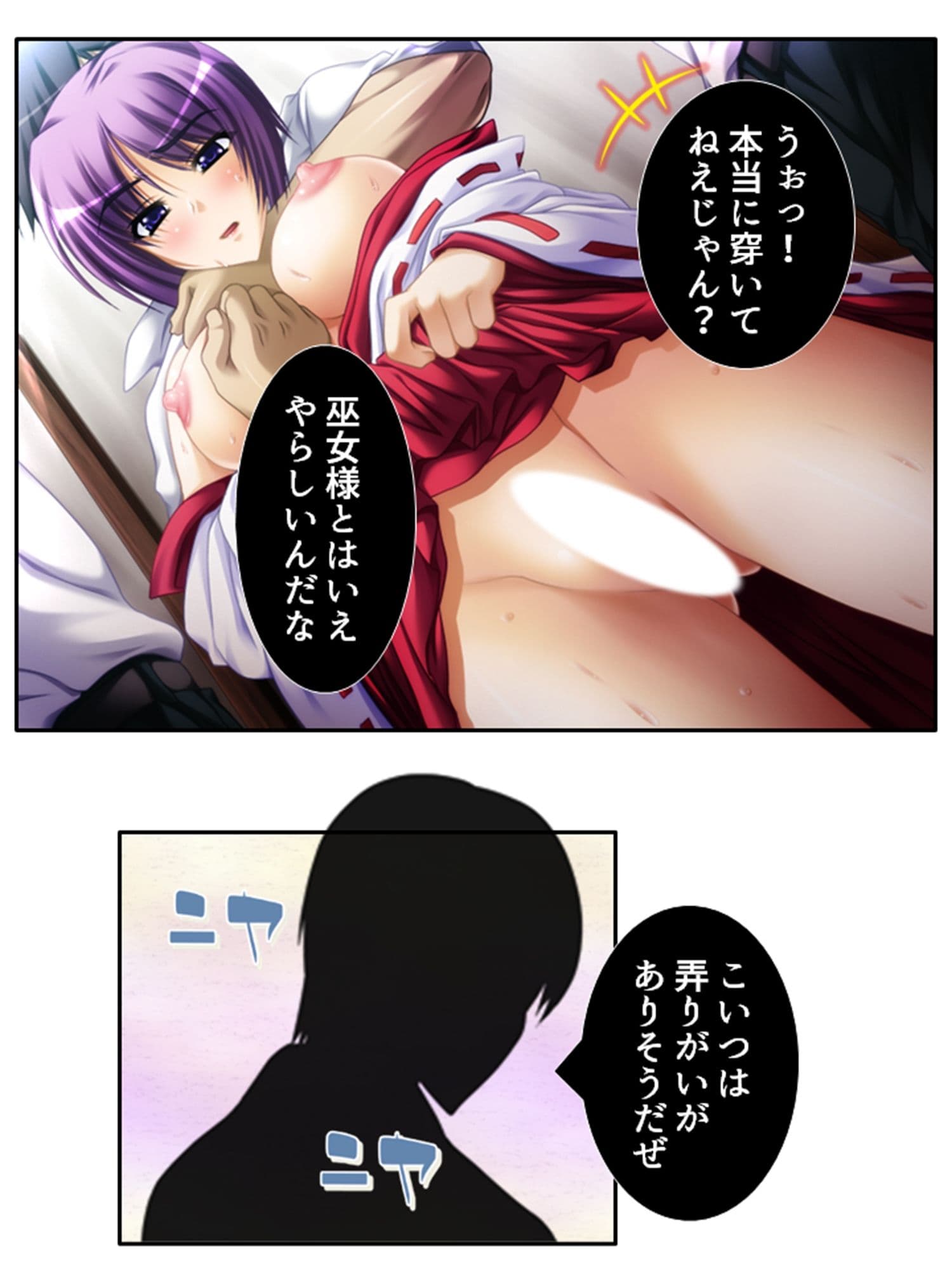 手段を択ばぬ島民は二人の巫女を襲い続ける 5巻 サンプル 1