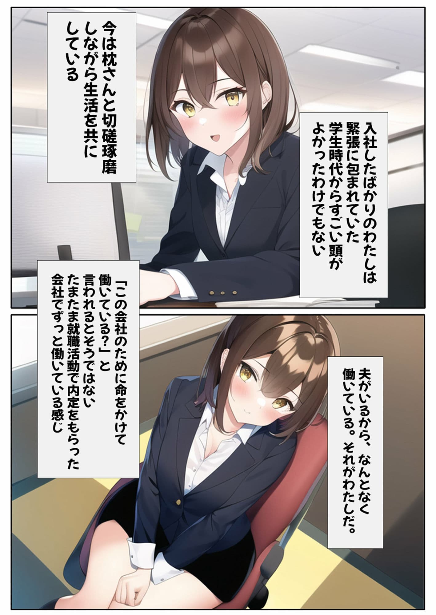 【催●感情】第二話 嫌いなあいつの嫁を寝取る洗脳アプリ 姉妹3P編 サンプル 7