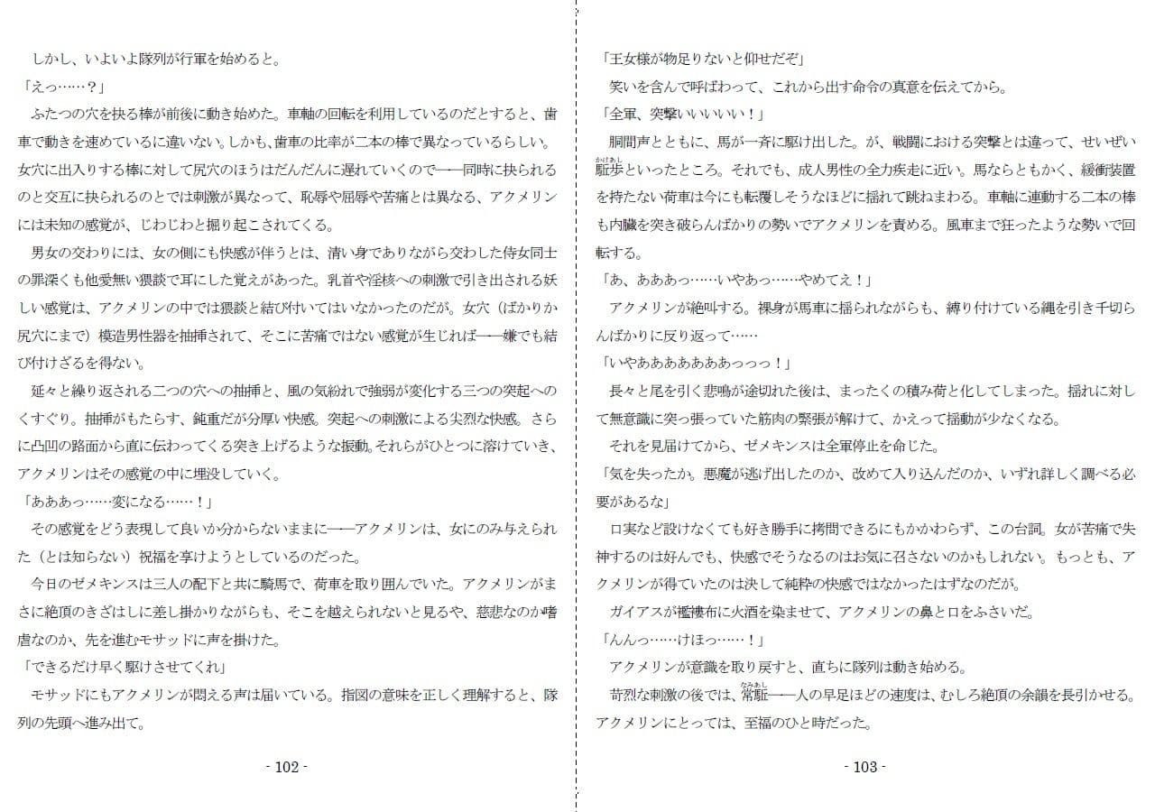 生贄王女と簒奪侍女(後編) サンプル 6