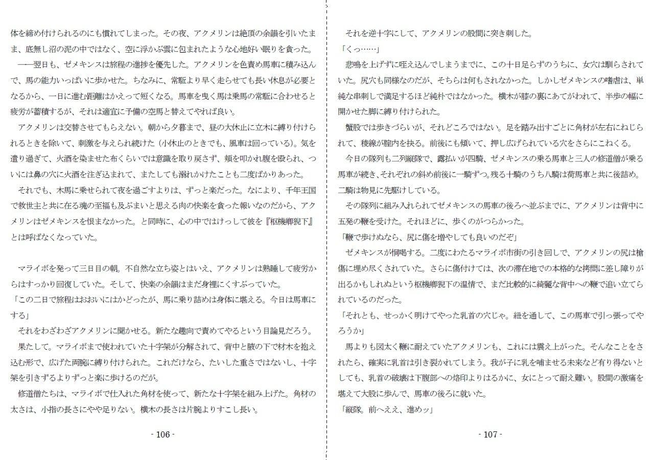 生贄王女と簒奪侍女(後編) サンプル 8